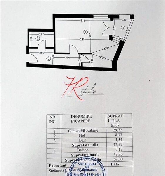 Traian Vanzare apartament 1-2-3 camere, bloc nou